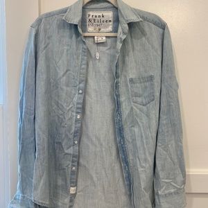 NWT frank and eileen denim shirt